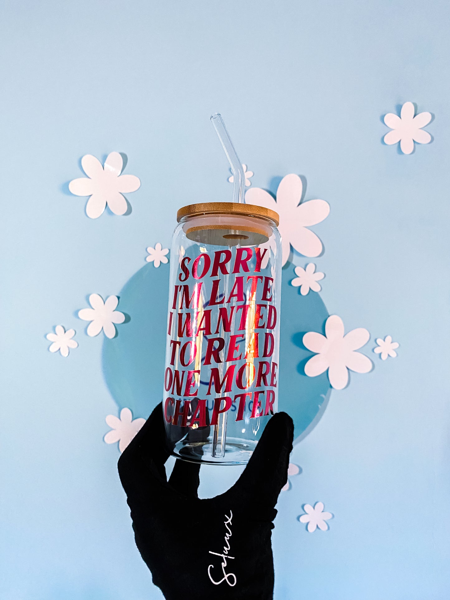 Sorry I‘m Late Trinkglas