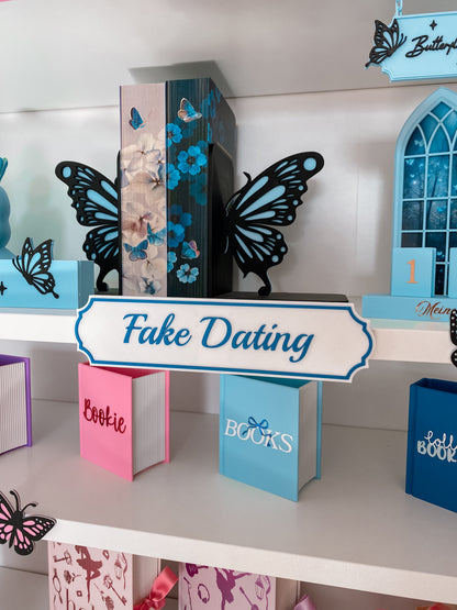 Fake Dating Regalschild