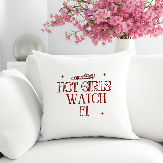 Hot Girls Watch F1 Kissenhülle