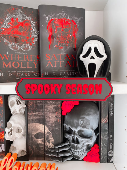 Spooky Season Regalschild