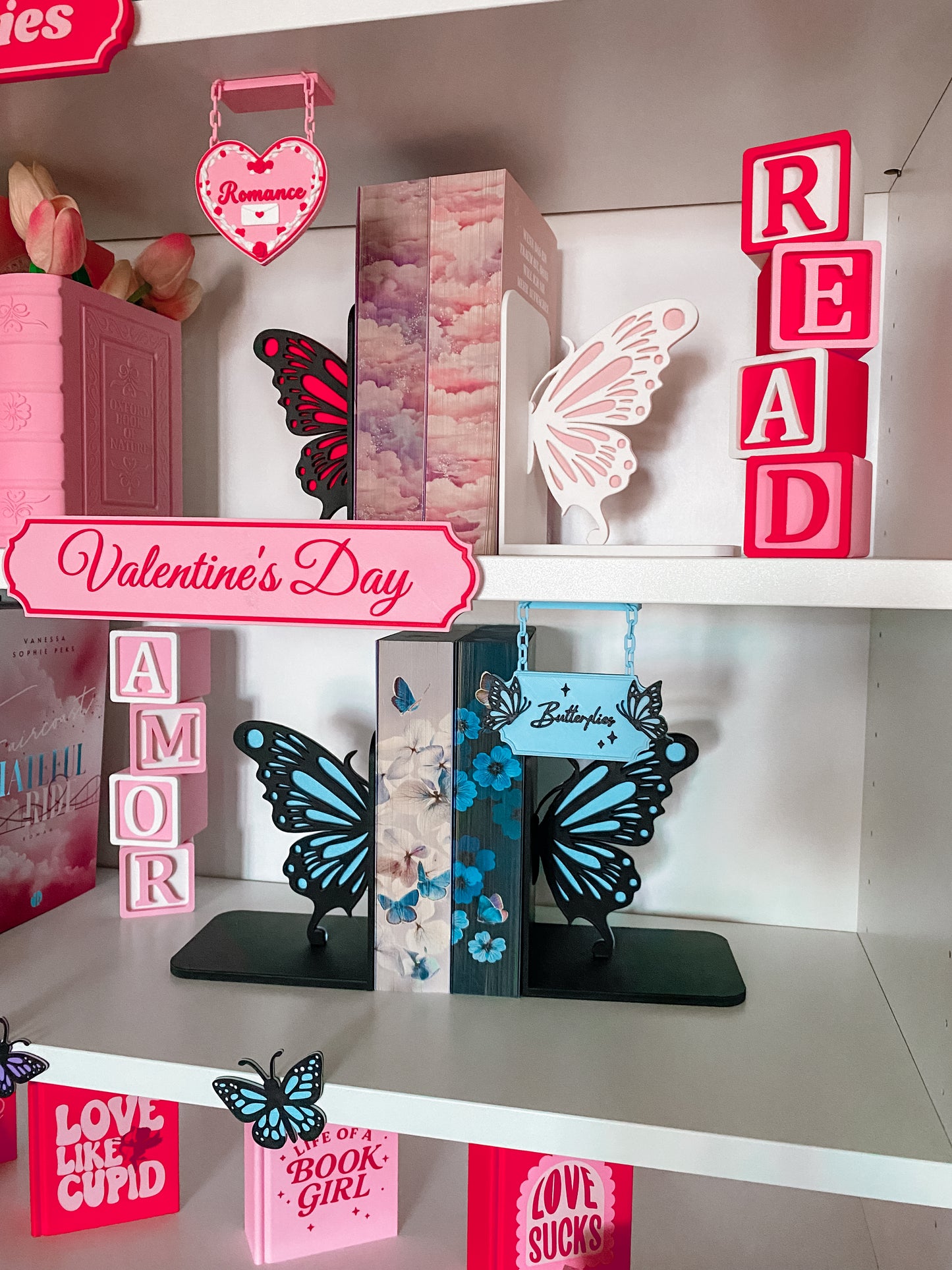 Schmetterling Set Book Nook