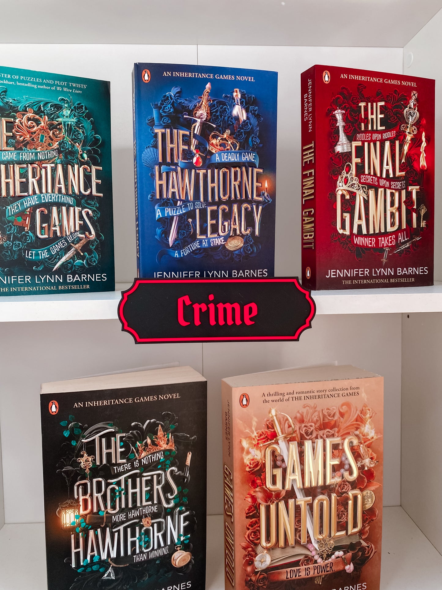 Crime Regalschild