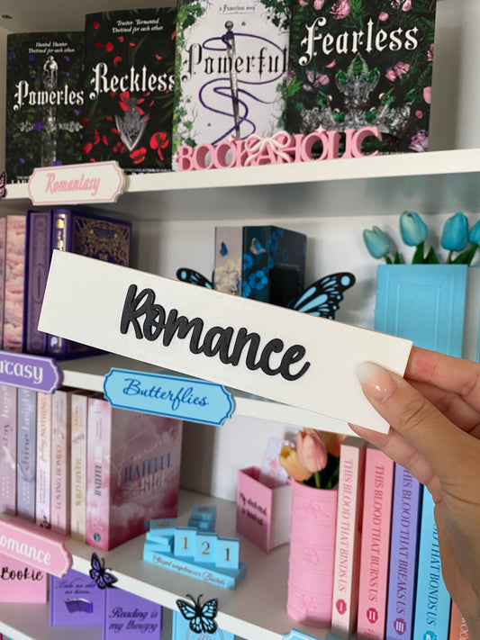 SECOND CHANCE - „Romance“ Schild