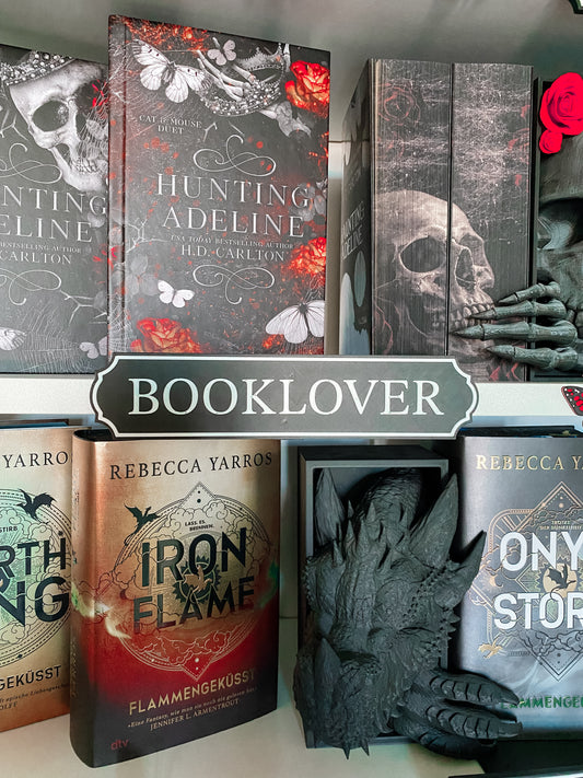 Booklover Regalschild BASIC