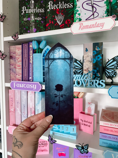 Regalfenster-Motiv “Rose”