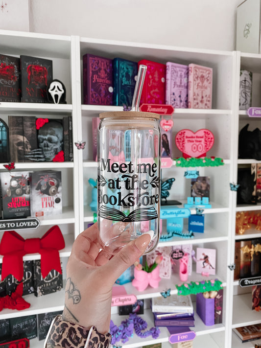 Meet Me At The Bookstore Trinkglas