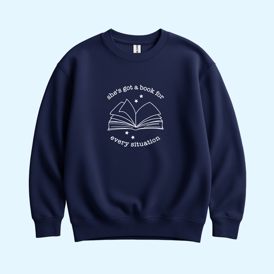 Sweatshirt - A Book For Every Situation