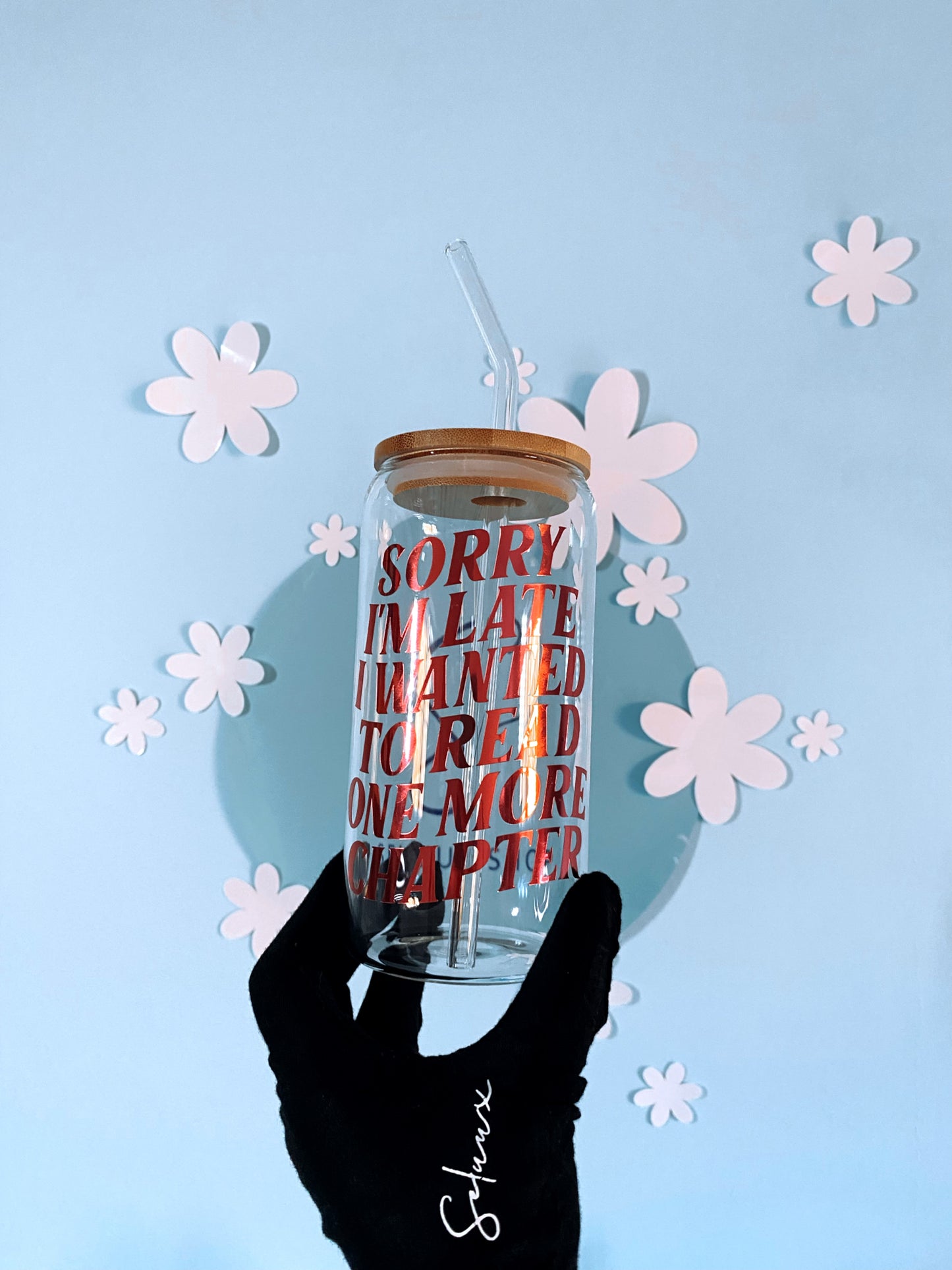 Sorry I‘m Late Trinkglas