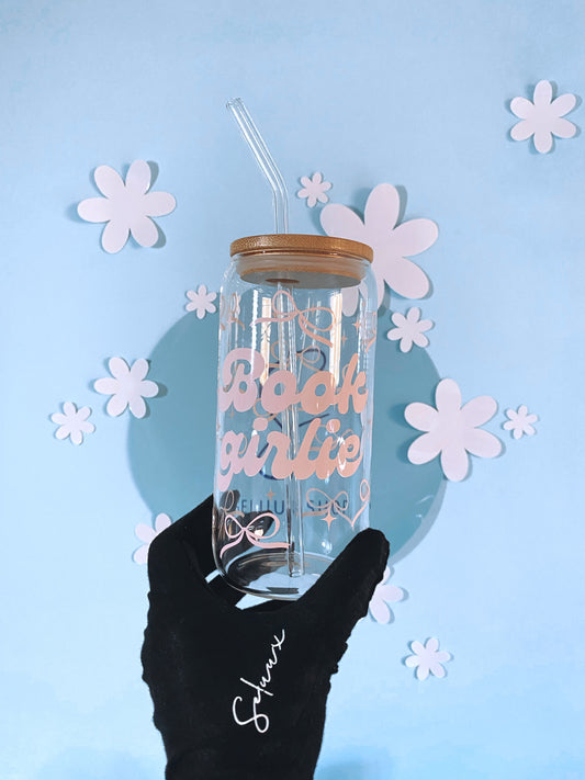 Book Girlie Trinkglas