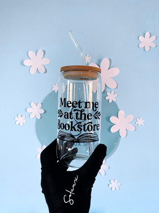 Meet Me At The Bookstore Trinkglas