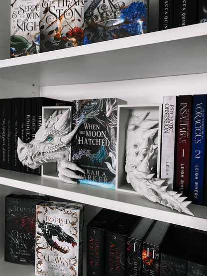 Drachen Book Nook - Weiß