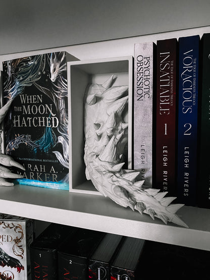 Drachen Book Nook - Weiß