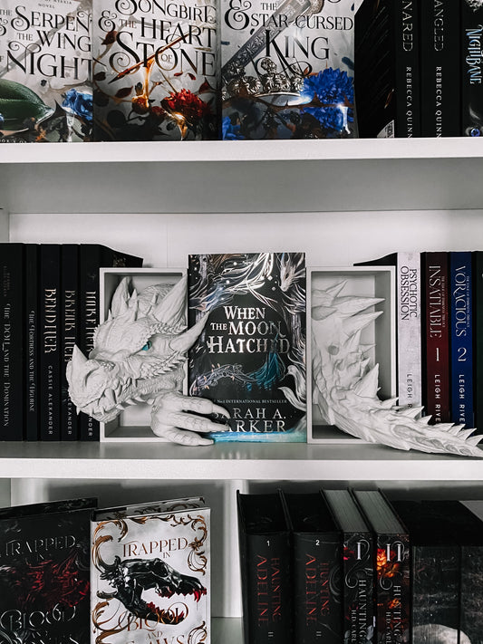 Drachen Book Nook - Weiß