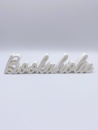 BOOKAHOLIC Schriftaufsteller