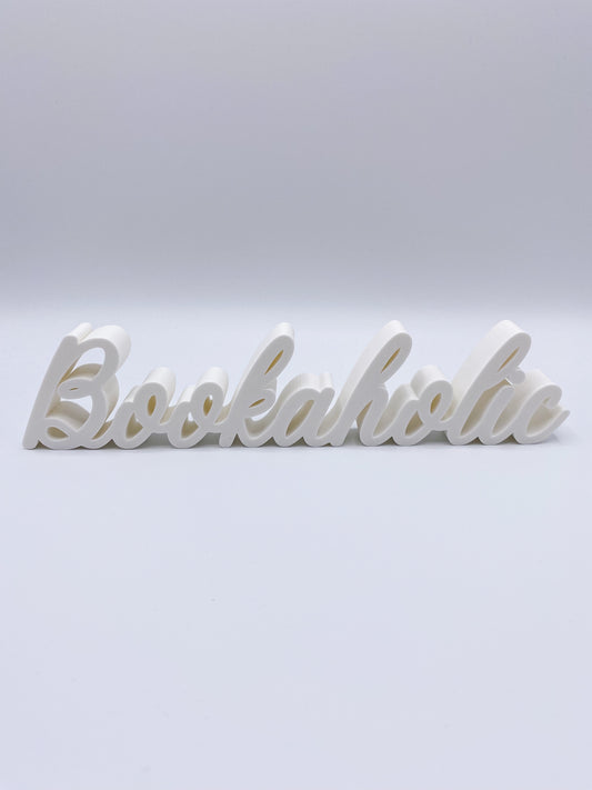 BOOKAHOLIC Schriftaufsteller