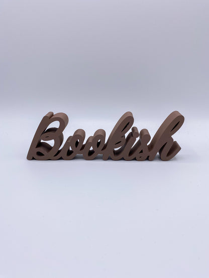 BOOKISH Schriftaufsteller