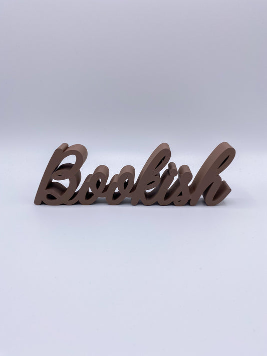 BOOKISH Schriftaufsteller