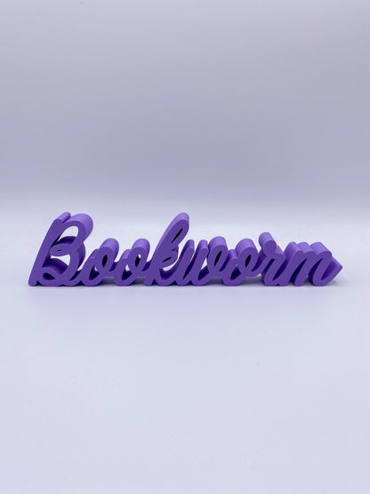 BOOKWORM Schriftaufsteller