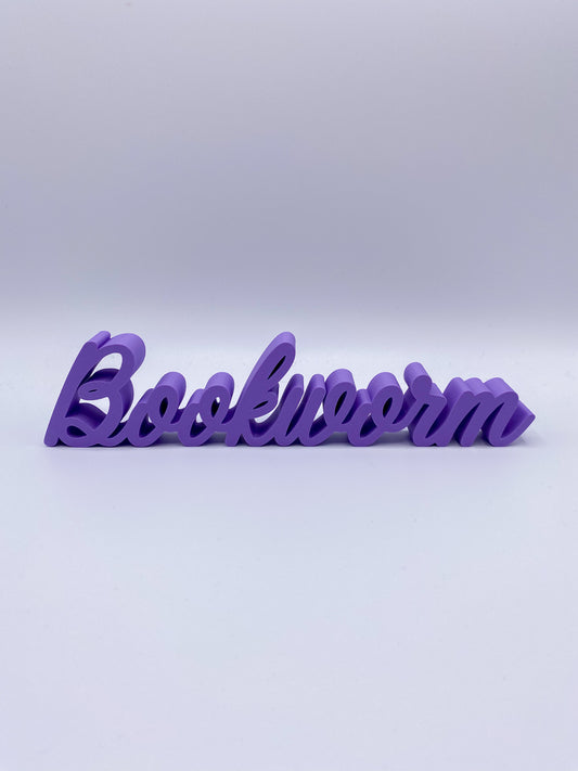 BOOKWORM Schriftaufsteller