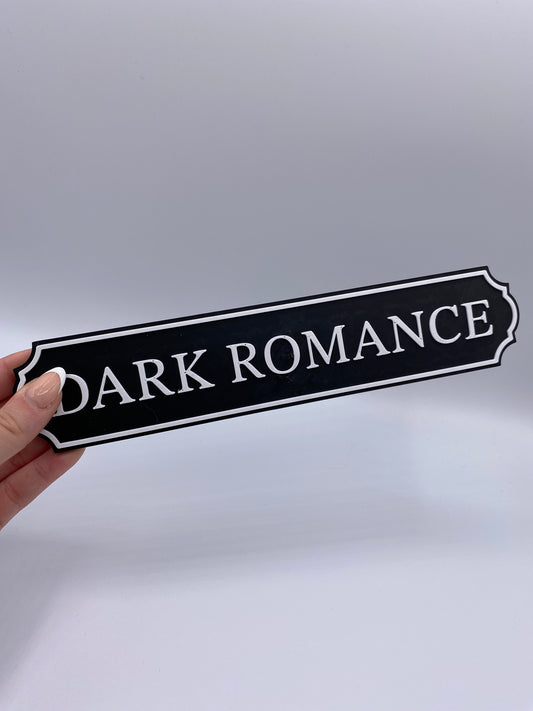 Dark Romance Regalschild (B-Ware)