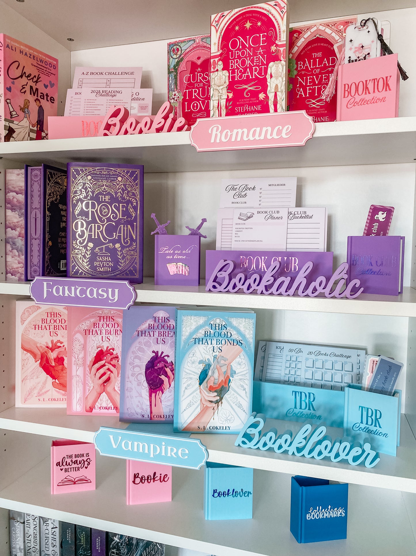 BOOKIE Schriftaufsteller