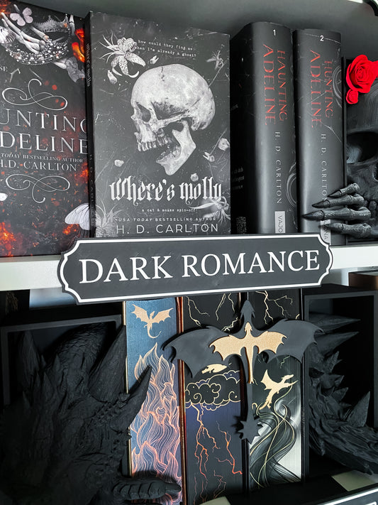 Dark Romance Regalschild BASIC