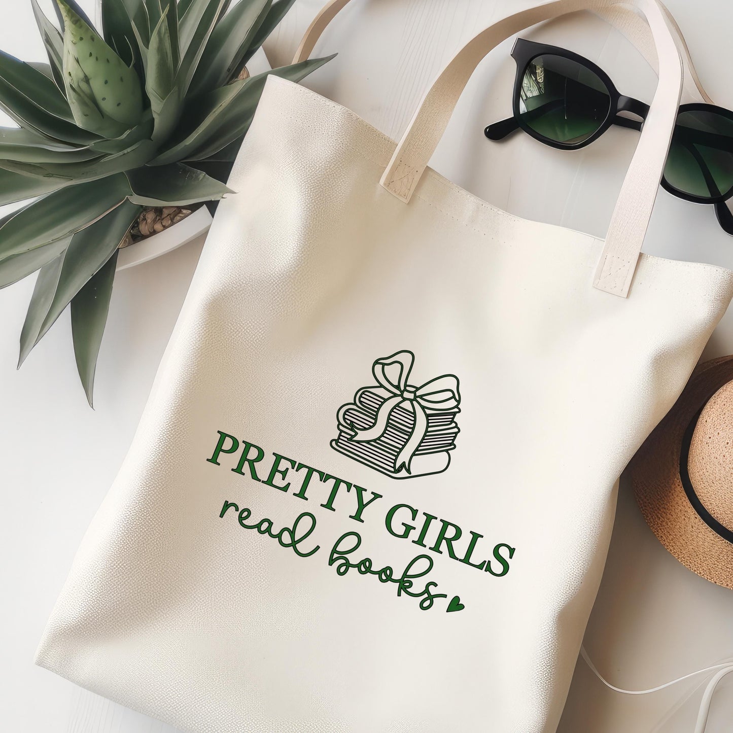 Pretty Girls Read Books Jutebeutel