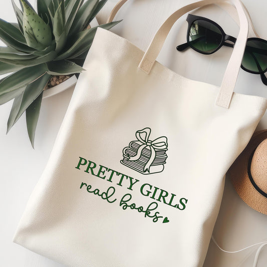 Pretty Girls Read Books Jutebeutel